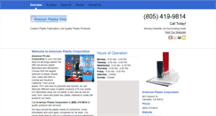 Desktop Screenshot of caplasticdistribution.com